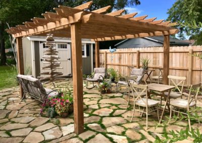 Always Lincoln Patio - Backyard of Vacation Rental by Always Vacation Rentals
